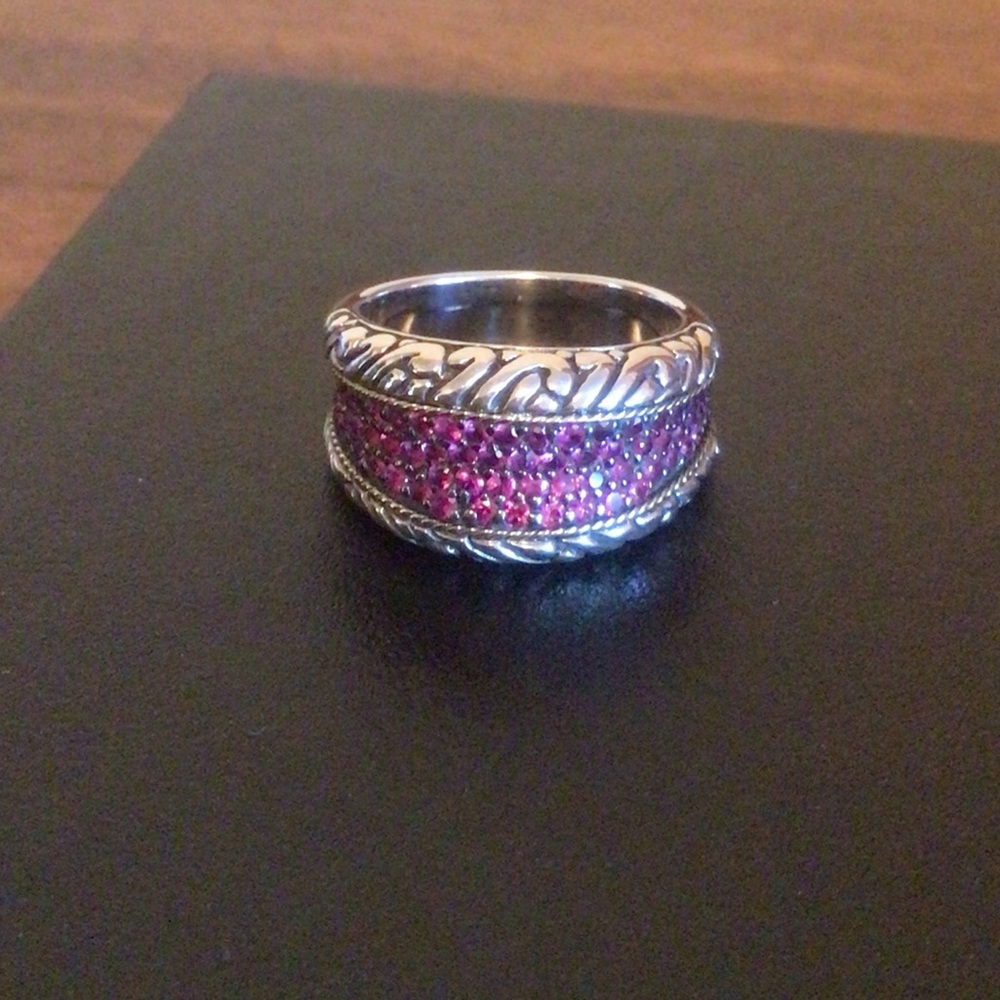 Effy Sterling Silver Ruby Ring